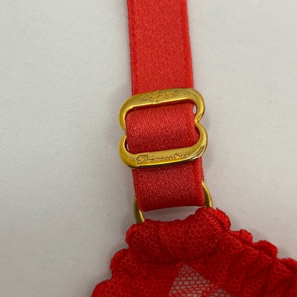 Agent Provocateur Rozlyn Red Lace Bra 34D - Picture 16 of 16